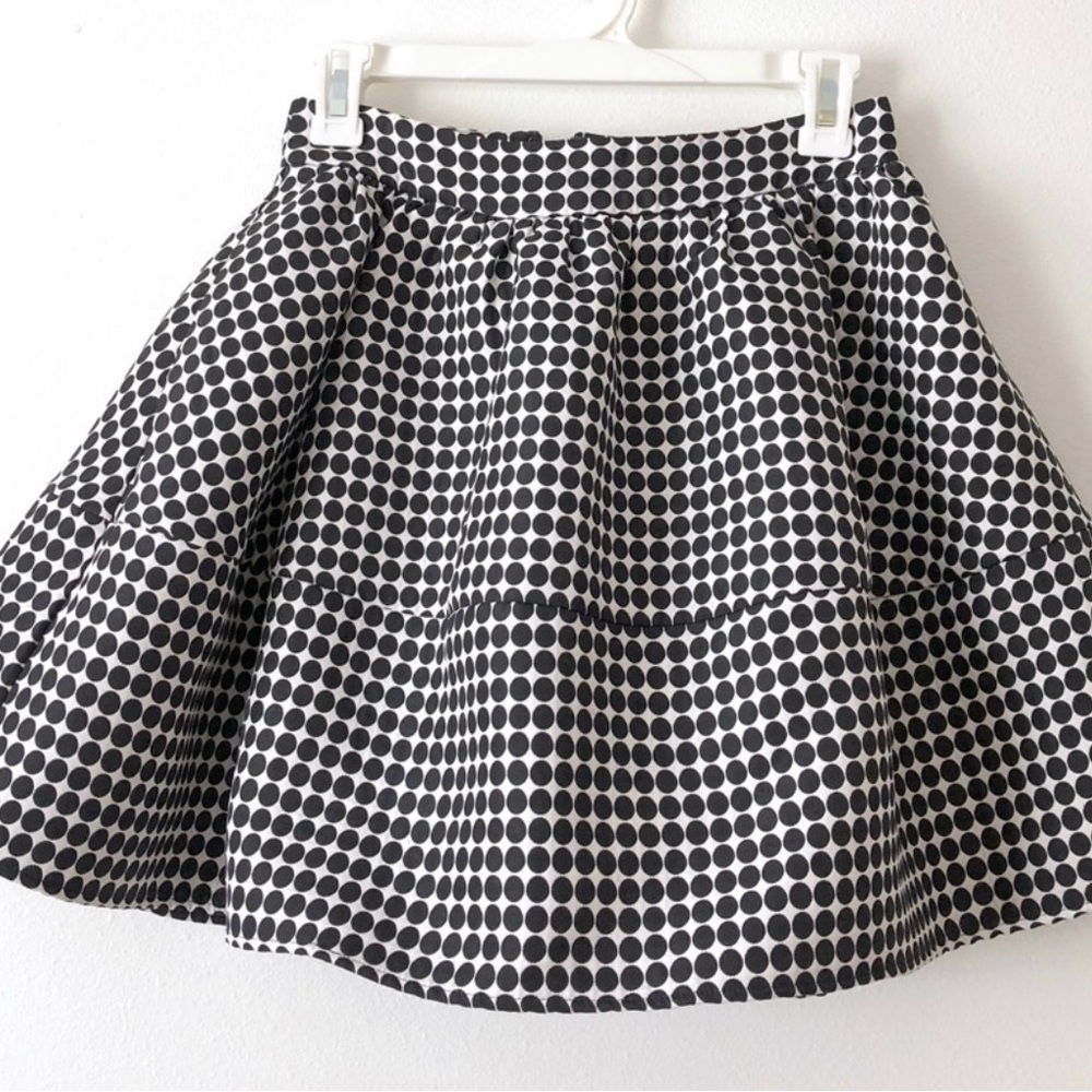 BNWT Express Polka Dot Skater Skirt With Pockets - Size 4